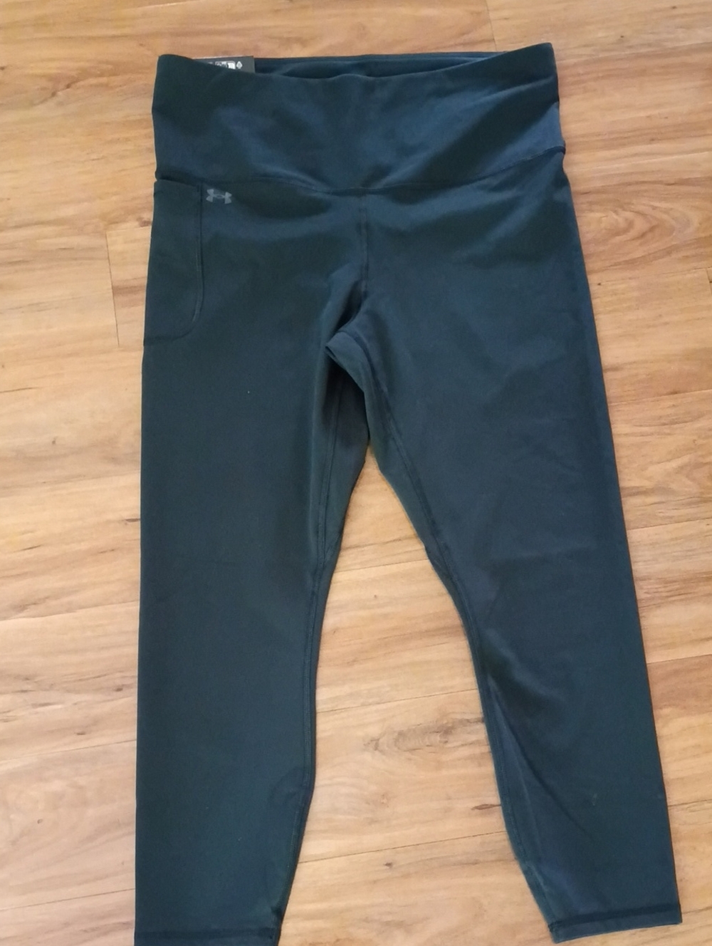 Under Armour Black Women's Ultra High-Rise Leggings with Side Pocket